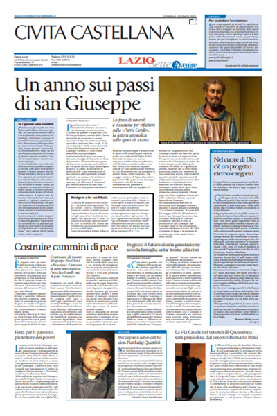 Avvenire - pagina diocesana del 14/03/2021